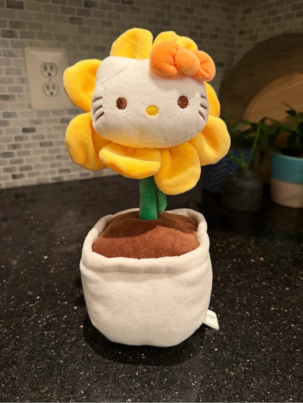 Sanrio Hello Kitty Flower Pot Plush